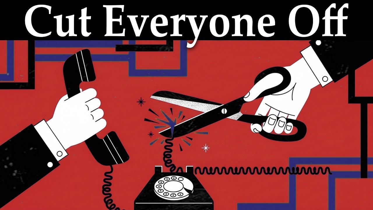 The Psychology Of Men Who Cut Everyone Off - Carl Jung | Male Psychology | Emotional Detachment