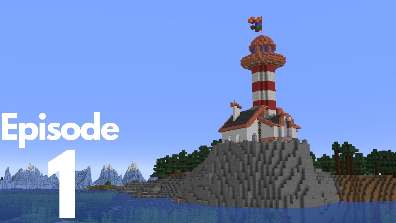 The Lighthouse! - Saphy SMP: Episode 1