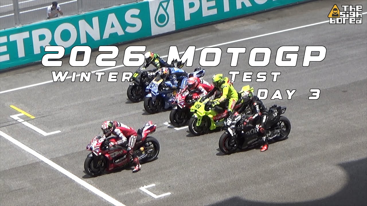 2026 MotoGP Winter Test | Final day of Sepang test | Day 3 