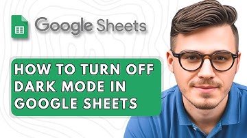 How To Turn Off Dark Mode in Google Sheets [2025 Guide]