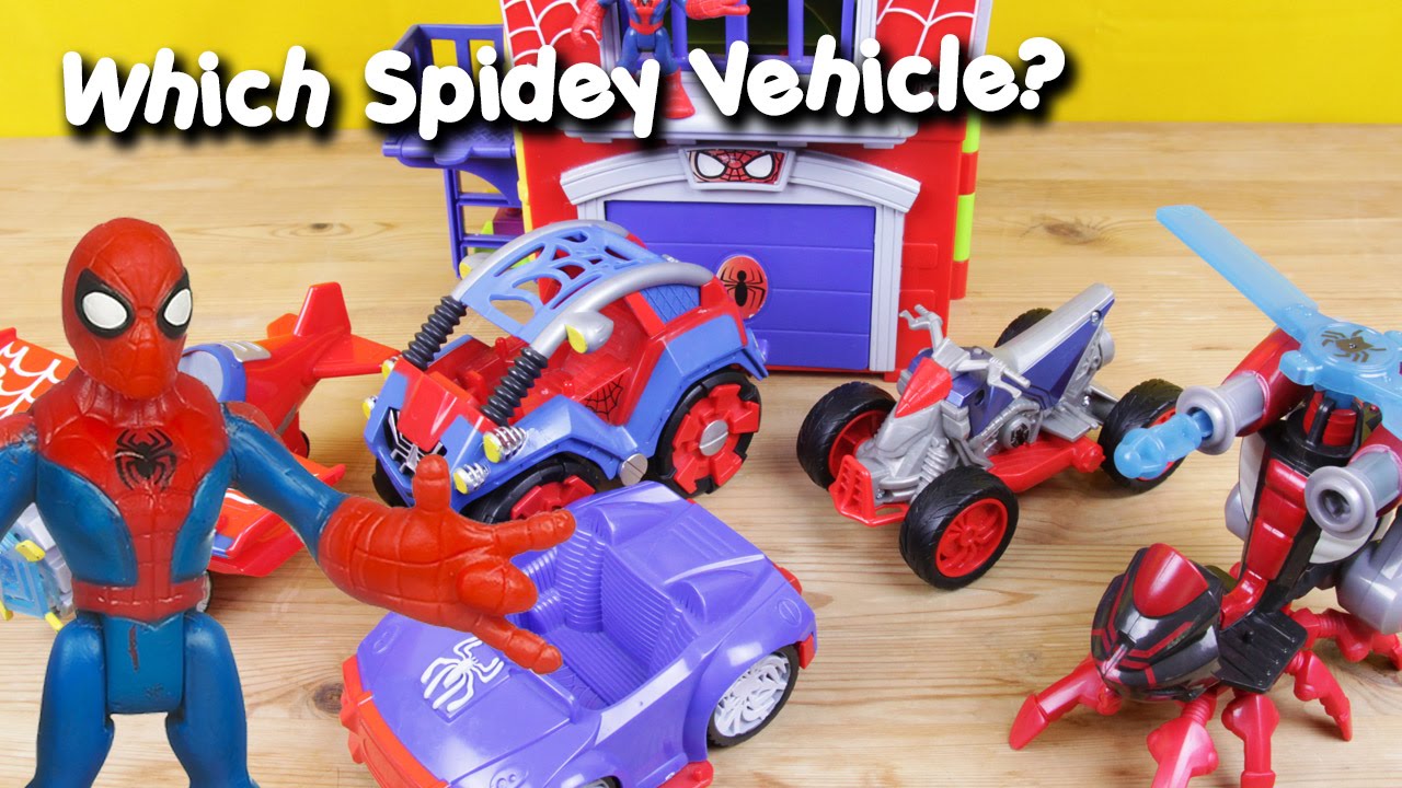 Spiderman toys which spider man vehicle imaginext playskool sources