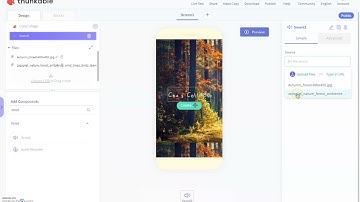 Thunkable- How to add background music/sounds to your app and adjust volume | Coding With Ahaana