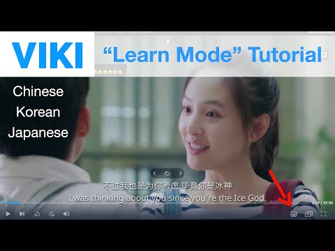 Using VIKI to Learn Chinese, Korean or Japanese (tutorial)