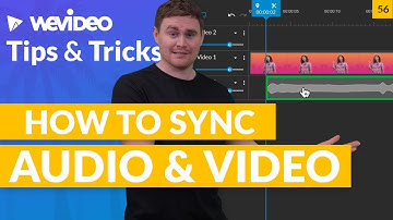 WeVideo Tips and Tricks LIVE: How to sync audio with video