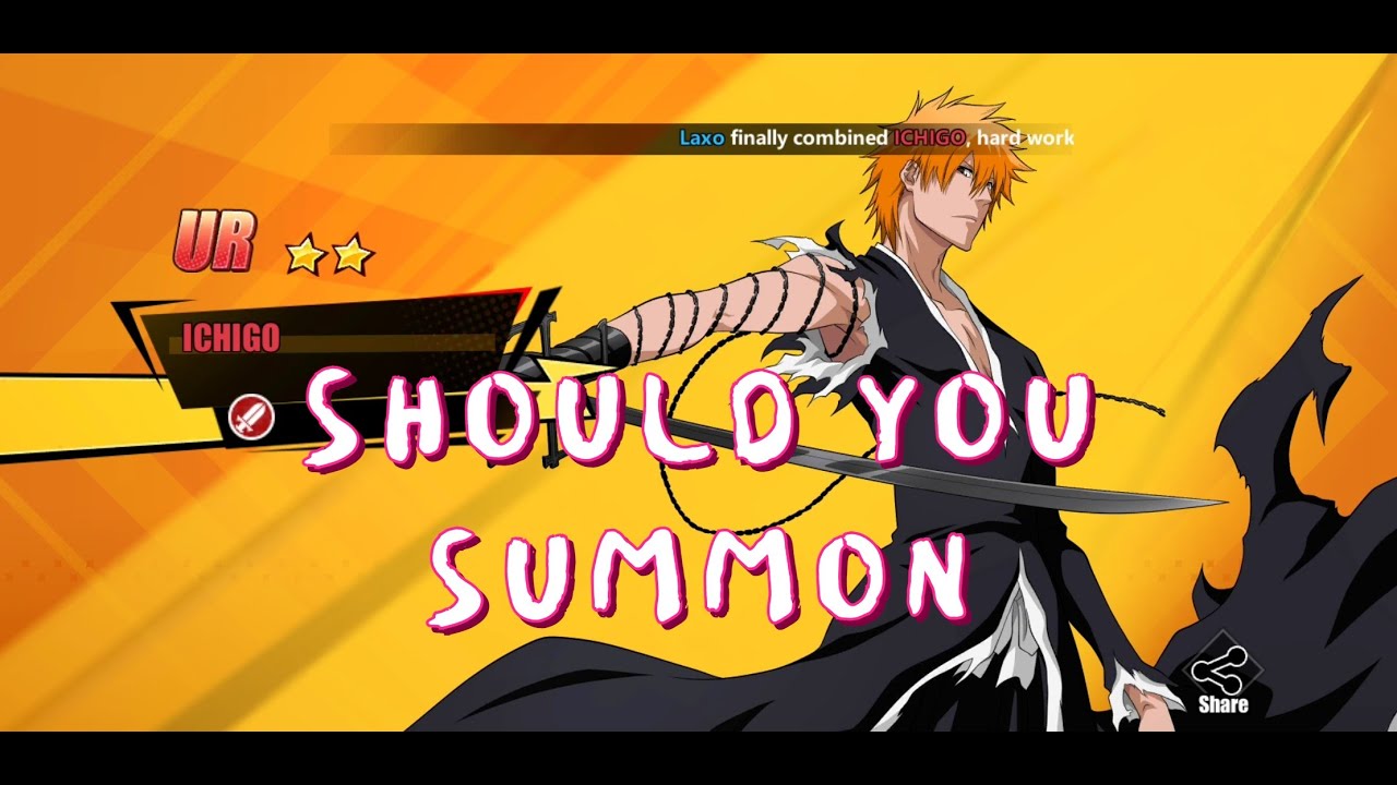 Dangai Ichigo Should You Summon Bleach Immortal Souls YouTube