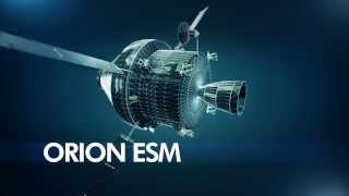 Orion ESM - Service module for NASA's spacecraft Orion - Clip 2