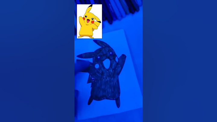 Pintando a PIKACHU #shorts