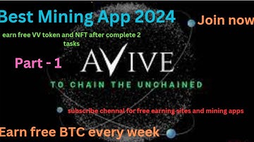 Earn free Avive token and NFT | Get free soul power #avive #cryptocurrency #mining #freeearning