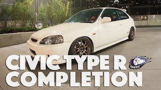 Watch how this 2000 Civic Type R build comes together! Part 2