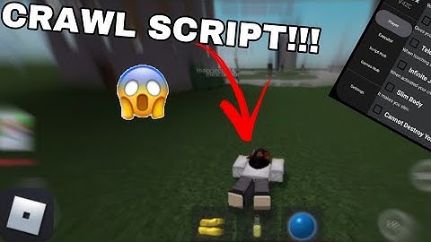 Floor Crawl Script (arceus X) LuaC!!!😱👍 #Roblox #Scripts