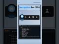 Stunning Navigation Bar UI using HTML CSS JS 🔥✨ | Must Watch! #shorts