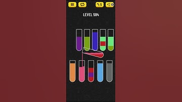 Water Sort Puzzle - level 584