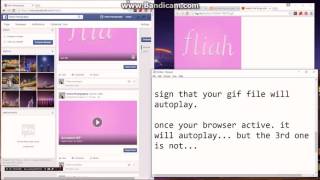 how to upload gif on facebook 2015 (autoplay) screenshot 2