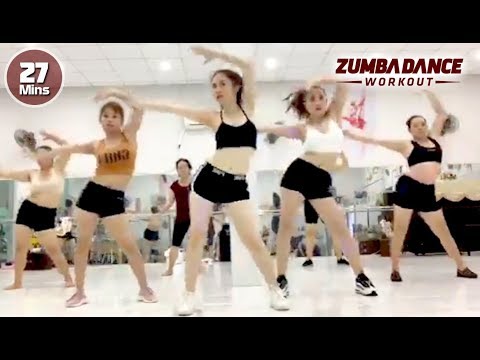 Burning 500 Calorie Aerobic Workout l Full Body Weight Loss And Toning l Zumba Dance Workout
