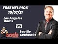 NFL Picks - Los Angeles Rams vs Seattle Seahawks Prediction, 10/7/2021 Week 5 NFL Best Bet Today