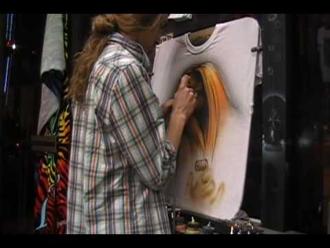 Nate West Airbrushes a World of Warcraft Dwarf