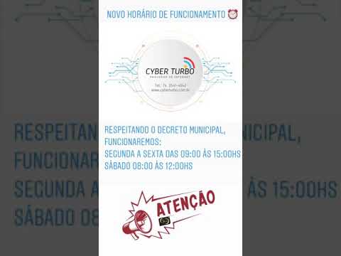 FUNCIONAMENTO DA CYBER TURBO