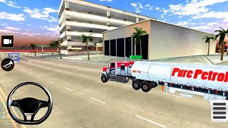 Offroad Oil Tanker Flying Truck Transport Driver - Best Transporter Truck Game - Android Gameplay screenshot 4