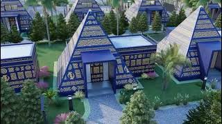 আপার নাইলস পিরামিড রিসোর্ট - হালাল রিসোর্টের মাস্টারপ্ল্যান