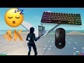 SteelSeries Apex Pro Mini ASMR 😴 1v1 Build Fights 🏆 Satisfying Keyboard Fortnite 240 FPS 4K