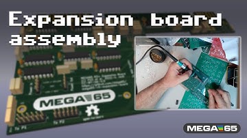 MEGA65 Expansion board assembly