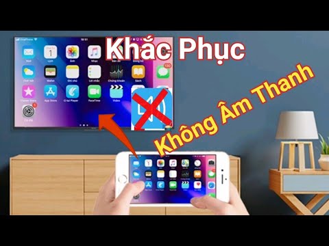 Lỗi âm thanh khi chiếu điện thoại lên tivi học online trên tv bằng Zoom, Google Meet