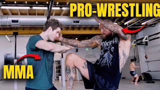 MMA vs. Pro Wrestling 🤯 Sage Northcutt And Malakai Black Train Together