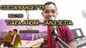 REACTION MV Tiara Andini - Janji Setia (Official music video)