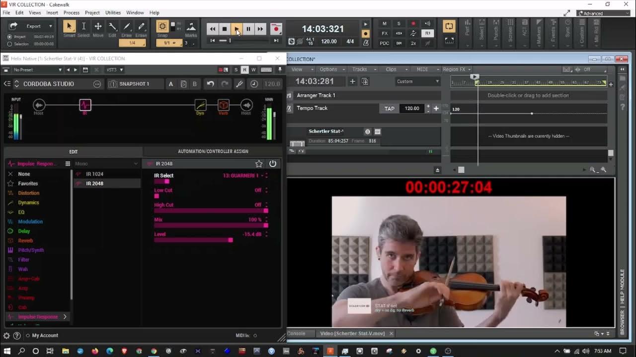 Violin Impulse Responses Collection YouTube