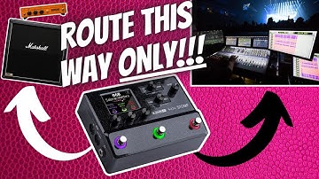 How To Go Direct AND To Amp With Line 6 HX STOMP