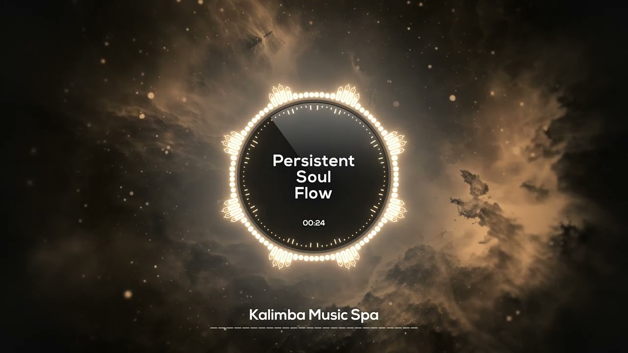 🌸 Persistent Soul Flow 🌸 | Kalimba Music | Peaceful focus for steady study and creativity flow