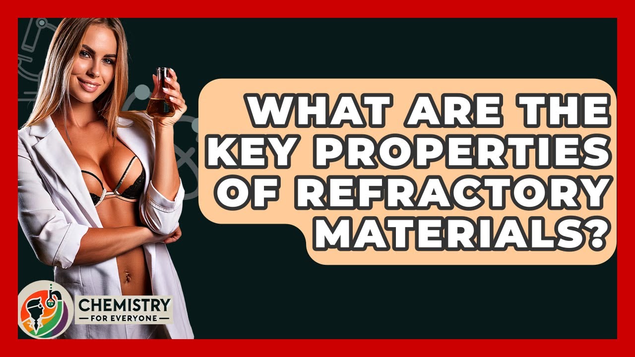 What Are The Key Properties Of Refractory Materials? - Chemistry For Everyone