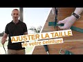 Comment ajuster la taille dune ceinture en cuir  tutoriel complet par kazartt