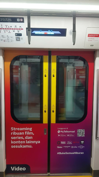 MRT Jakarta Senayan mastercard station announcement
