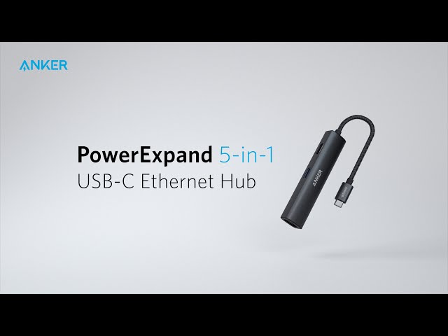 Anker | PowerExpand+ 5-in-1 USB-C Ethernet Hub | Hub