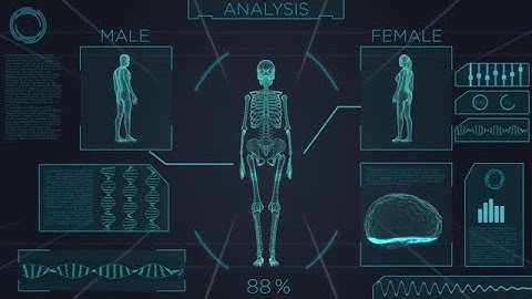 Advanced Medical Screen HUD Stock Motion Graphics