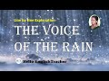 The Voice Of The Rain Class 11 Poem Line By Line Explanation |  Hello English Teacher