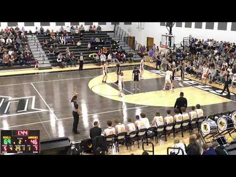 DGF vs Warroad High School Boys' Varsity Basketball