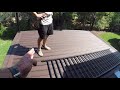 How to install handrails on a composite deck