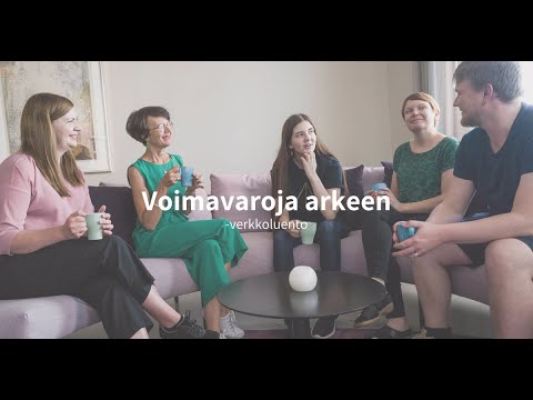 Voimavaroja arkeen -luento