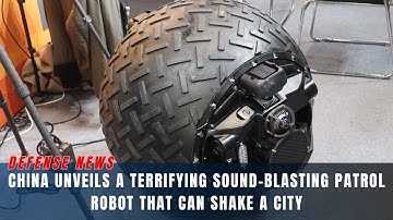 RB21H: China’s New High-SPL Spherical Robot for Urban Patrols