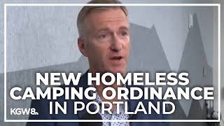 Portland eyes new restrictions on homeless camps