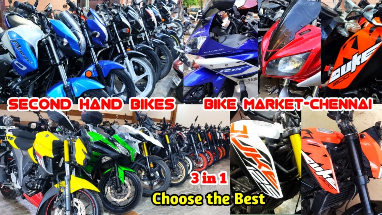 Second hand bikes R15, KTM RC, DUKE, Bullets, Ninja, Benelli, BMW ...