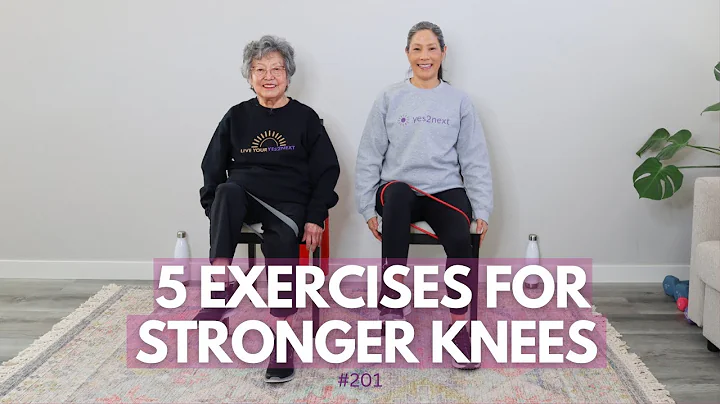 Transform Weak Knees: 5 Chair Exercises for Seniors