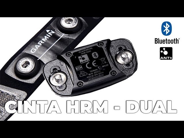 CINTA PECHO FRECUENCIA CARDIACA GARMIN HR DUAL