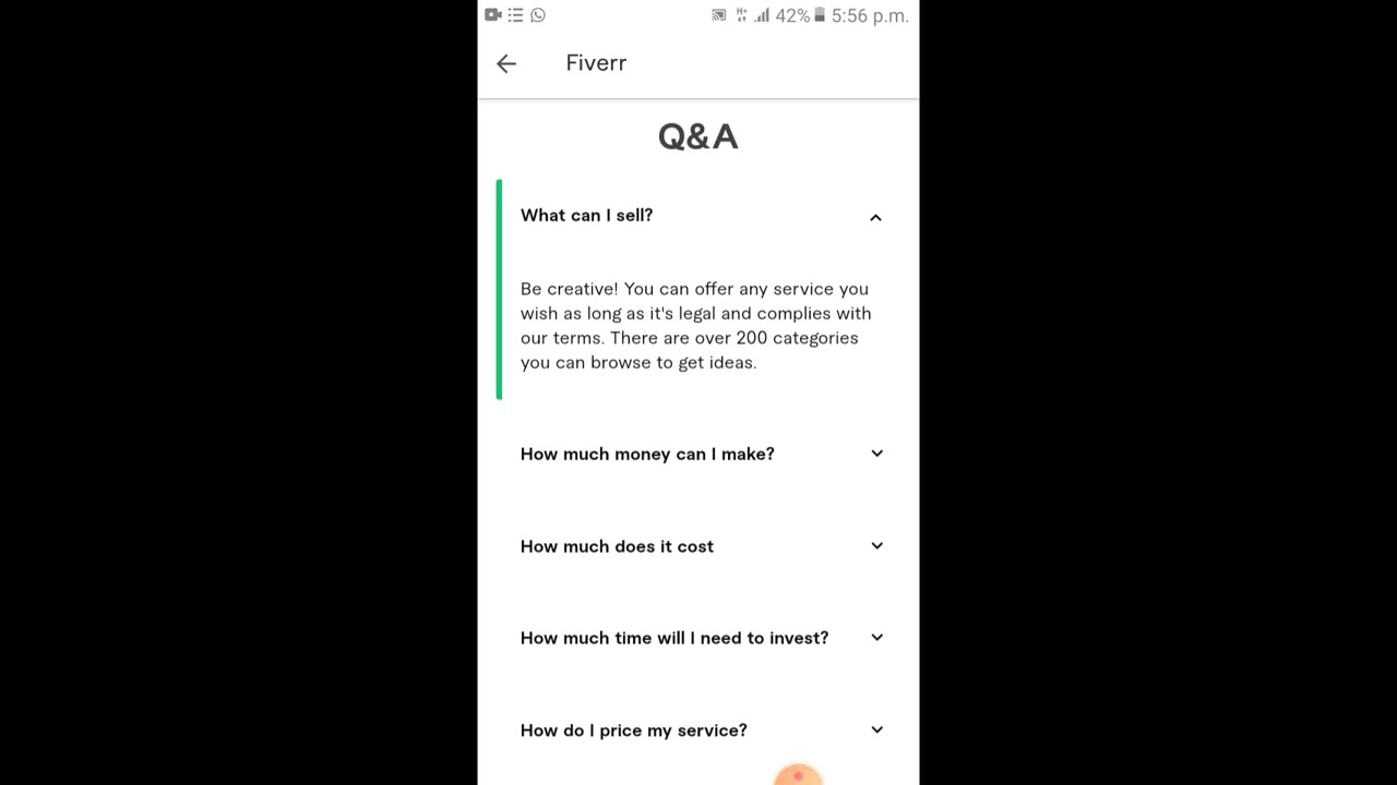 Fiverr Questions And Answers YouTube Fiverr Questions And Answers YouTube
