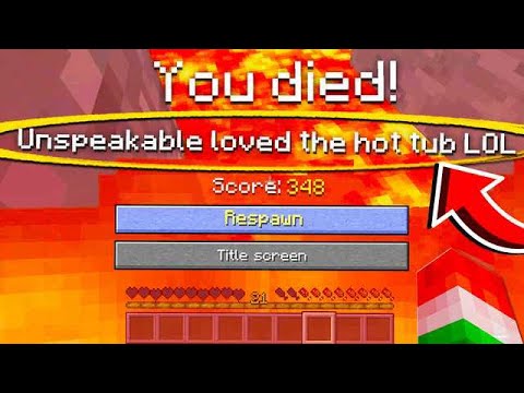 most-rare-&-funniest-minecraft-deaths!