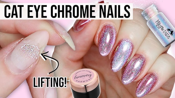 5 Easy Cat Eye/ Magnetic Gel Polish Designs & Diy Gel Extensions | Using  Amazon Cat Eye Polishes - Youtube