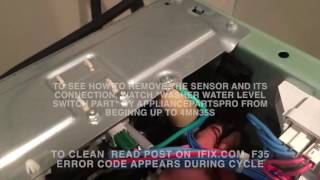 WHIRLPOOL fixed SUD F35 errors with $5 and 4 clean-up tips