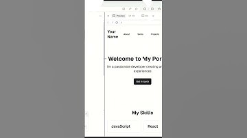 Under 1 Minute! Build your Portfolio Website in Next.js and TailwindCSS using v0.dev